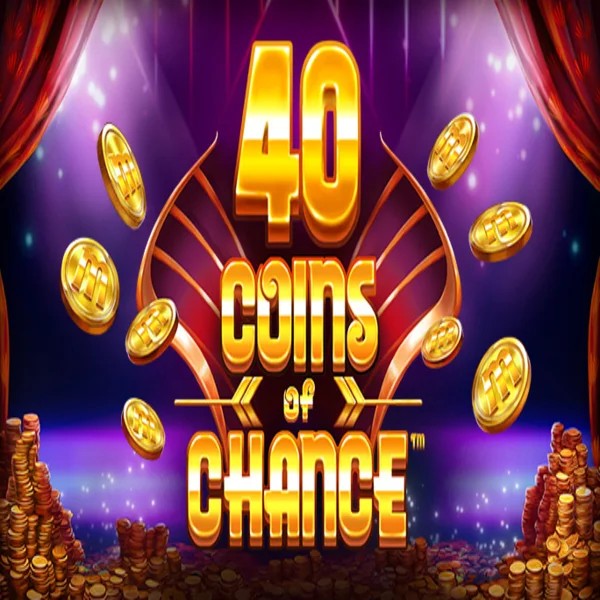 Enjoy 40 Coins of Chance by SYNOT Games – logo hosted on kokobet-casino.net
