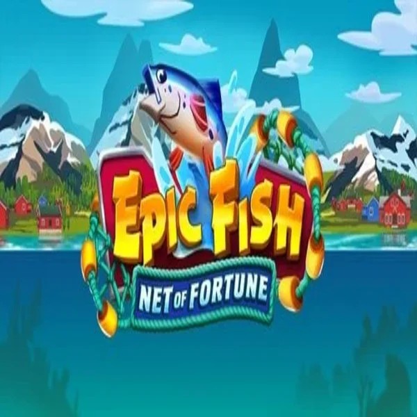 Epic Fish Net of Fortune by Quickspin, showcased at kokobet-casino.net – game logo