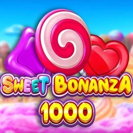 Sweet Bonanza 1000 slot visual from Pragmatic Play available on kokobet-casino.net